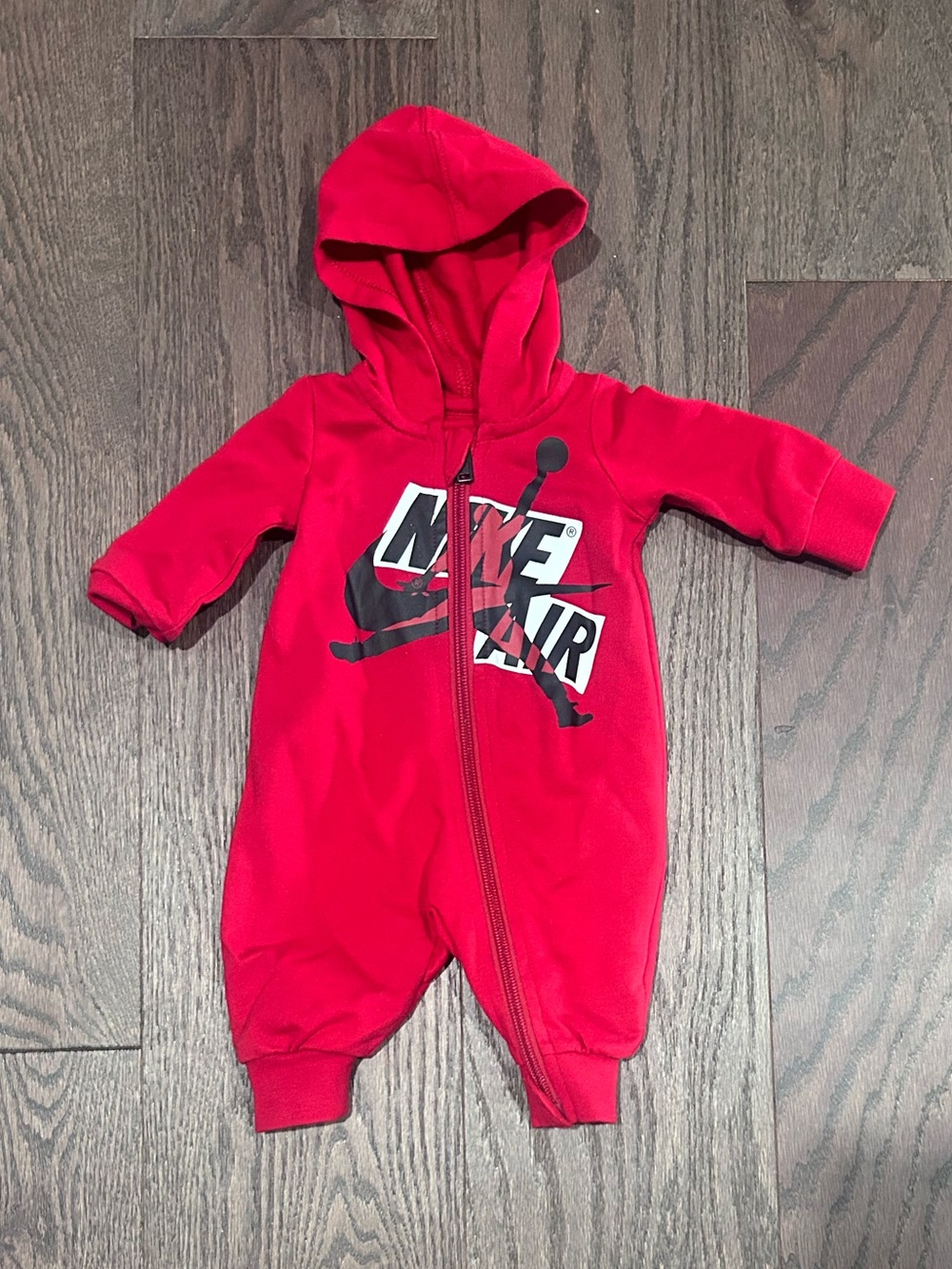 Jordan Nike Air Size Newborn Baby Boy's One Piece Sweatsuit Outfit